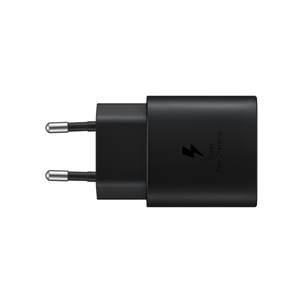 Samsung TypeC HızlıŞarj Adaptör25W-Siyah Şarj Cihazları