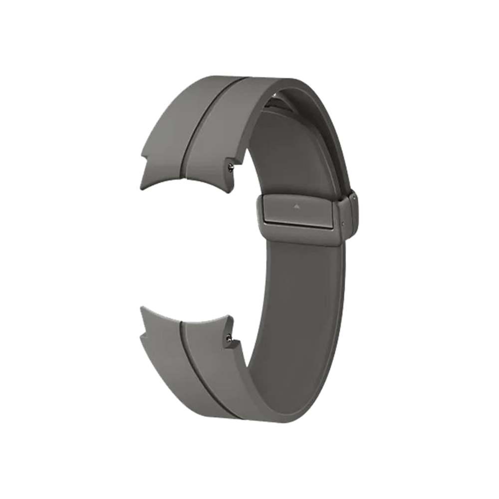 Samsung Watch 4 & 5 D-Buckle Kordon Gri Saat ve Bileklik Aksesuarı