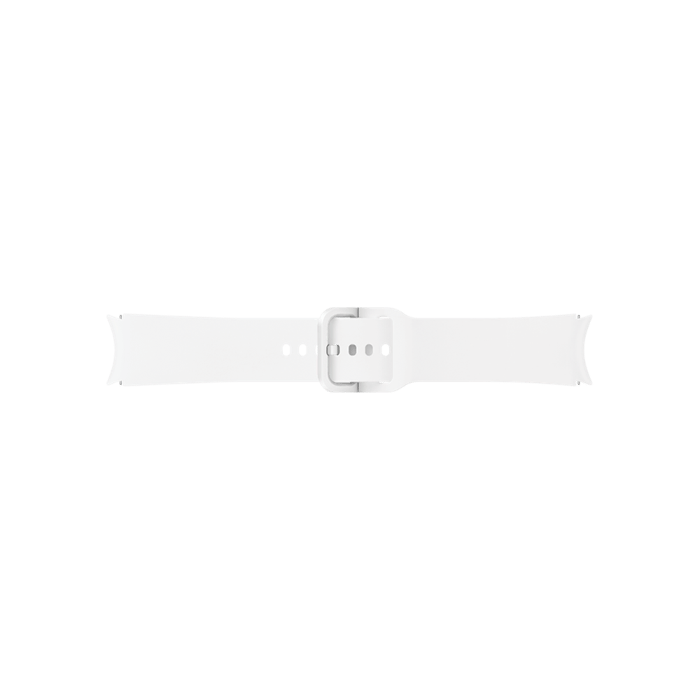 Samsung Watch 4 & 5 Kordon M/L Beyaz Saat ve Bileklik Aksesuarı