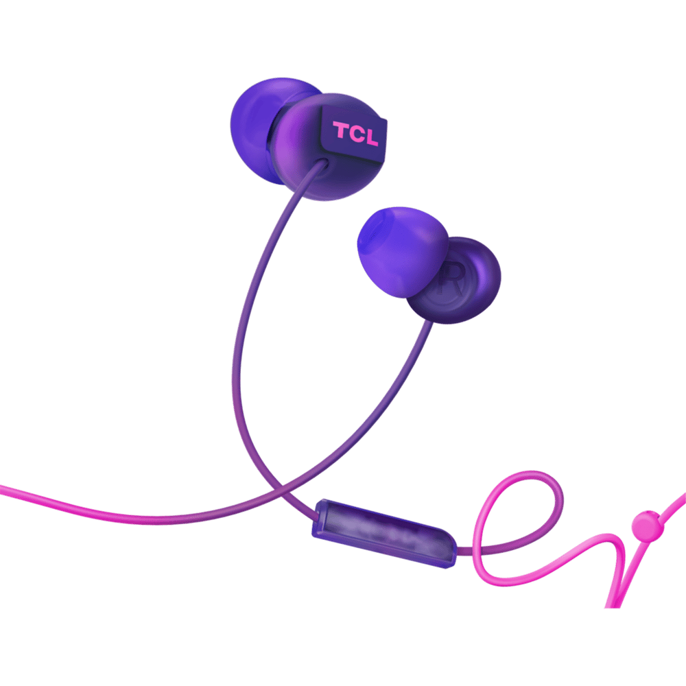 TCL SOCL300 KULAK İÇİ K., KABLOLU, MOR Kulaklık