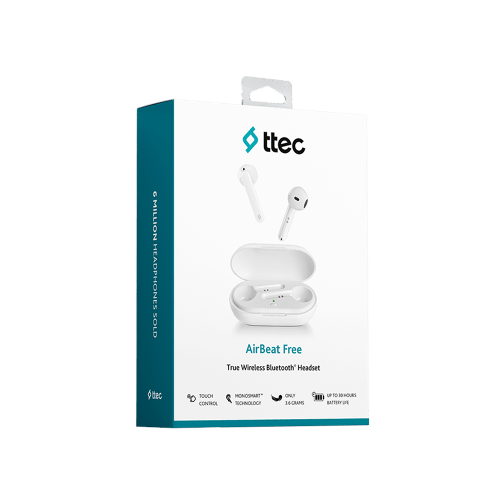 Ttec 2KM133B AirBeat Free TWS Btooth Kul Cep Telefonu Aksesuarları