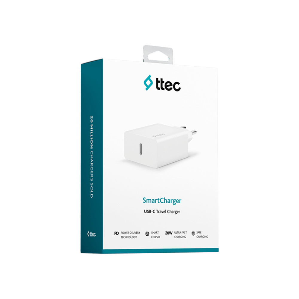 ttec SmrtChrgr PD Hız.Şarj Aleti 20W Byz Cep Telefonu Aksesuarları