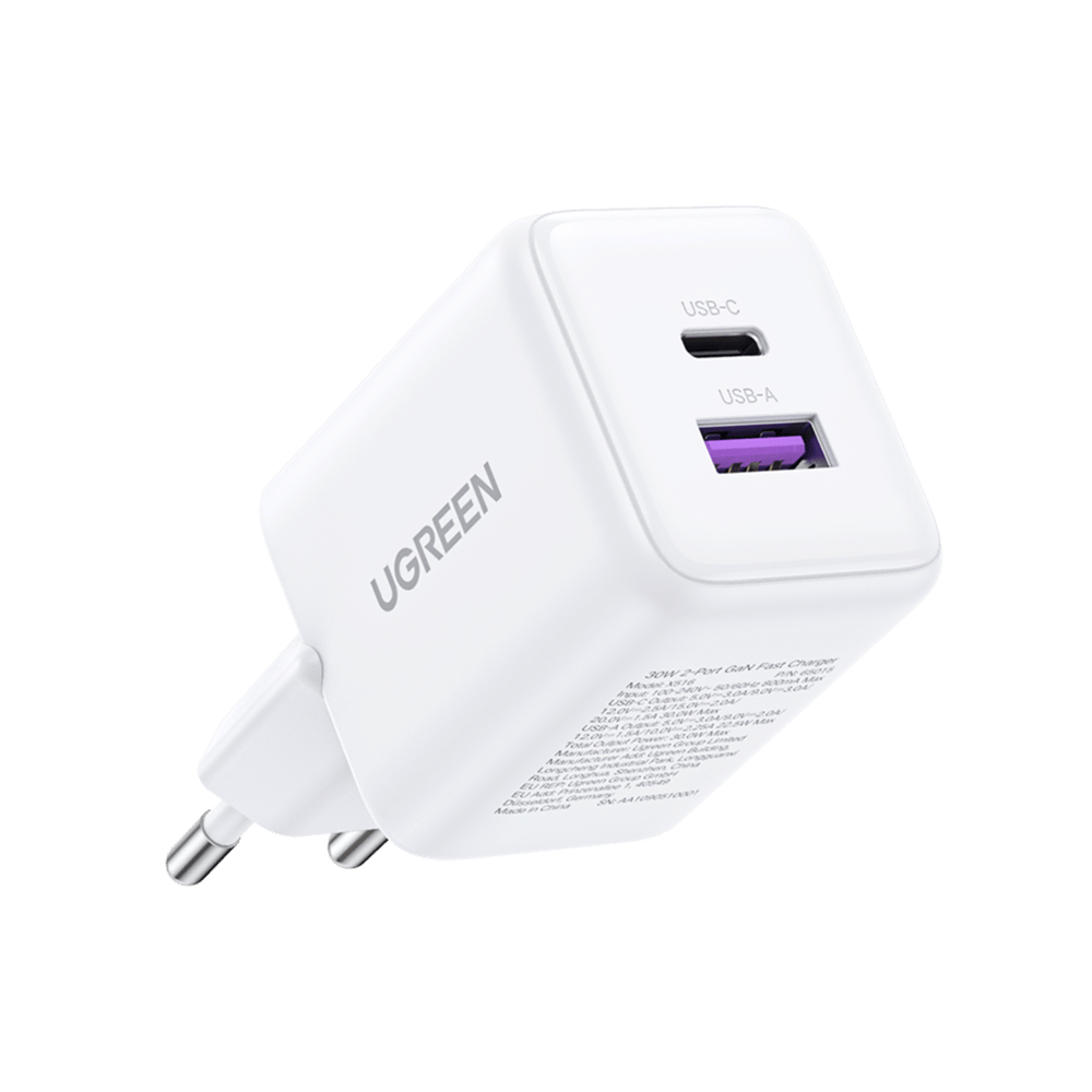 UGREEN 30W 2 Portlu Hızlı Şarj Cihzı Byz Cep Telefonu Aksesuarları