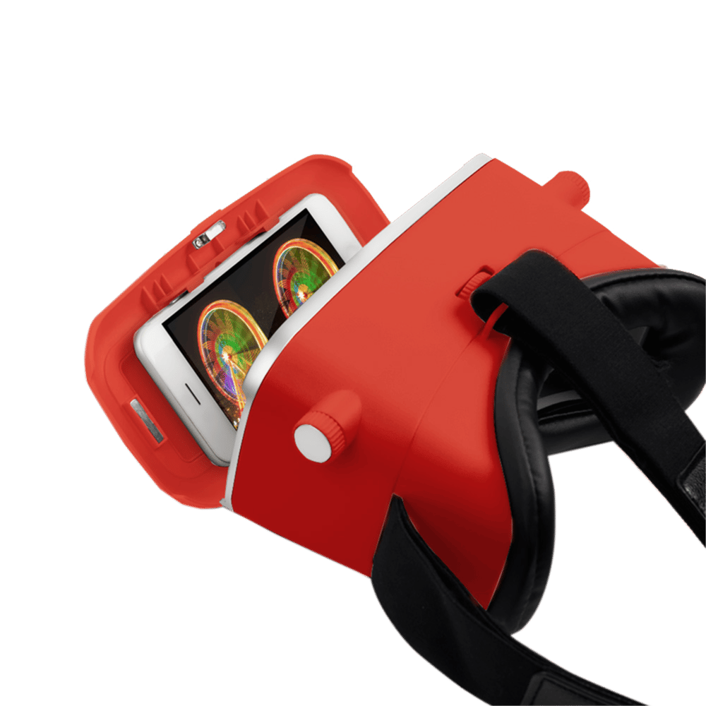 ZOOM Virtual Reality Headset Kırmızı Giyilebilir Teknoloji