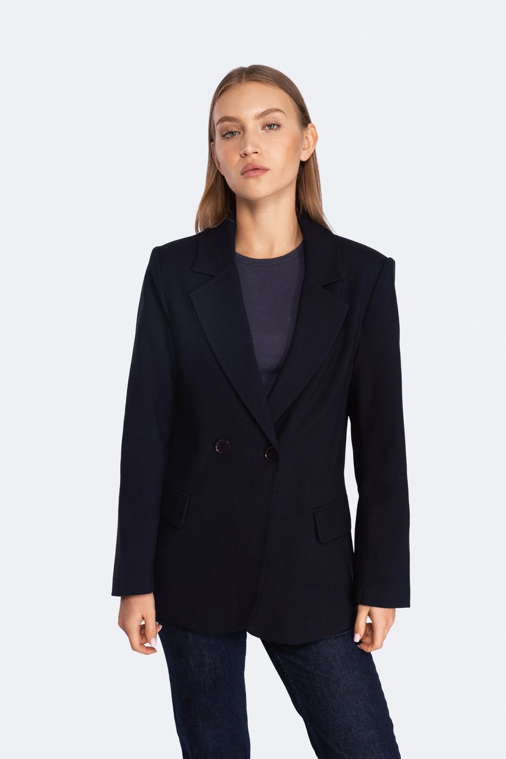 Zevn Belden Oturtmalı Blazer 