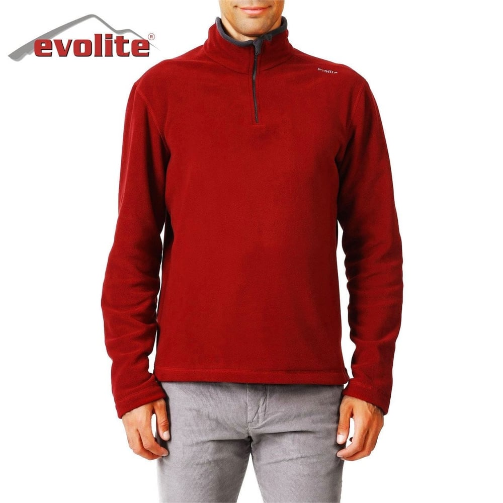 Evolite Fuga Erkek Mikro Polar Sweater - Bordo