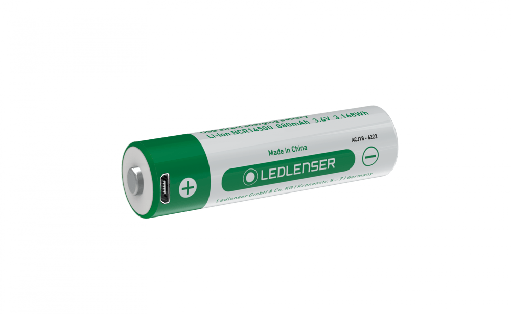 Led Lenser 14500 Li-ion Şarj Edilebilir Pil 880 mAh