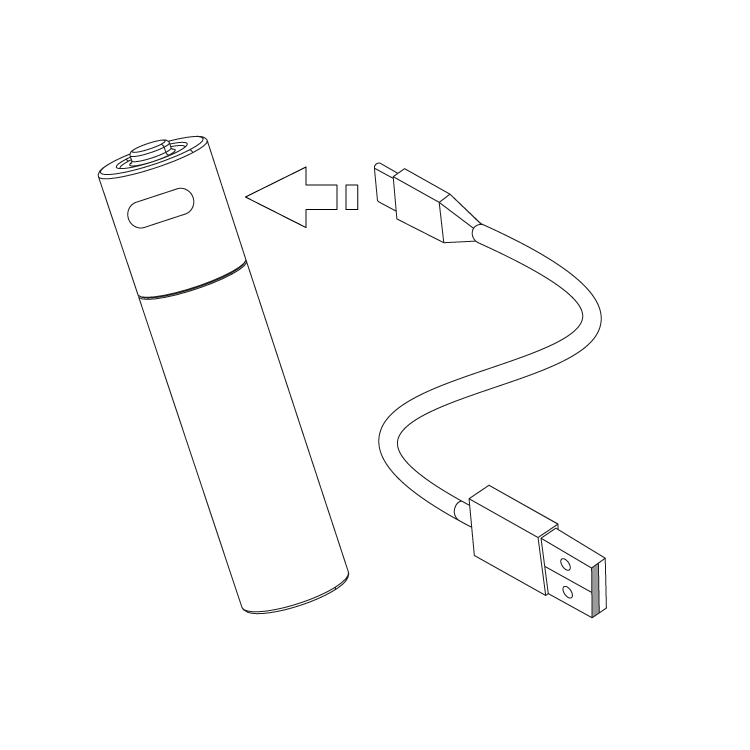Led Lenser 14500 Li-ion Şarj Edilebilir Pil 880 mAh
