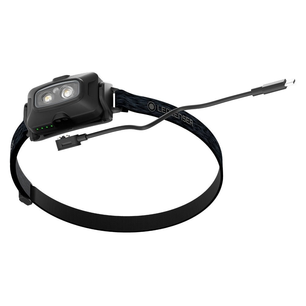 Led Lenser HF4R Core / Black Kafa Feneri