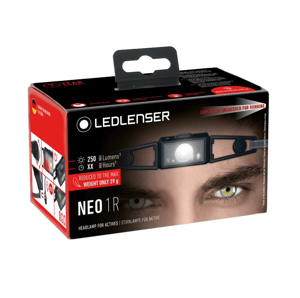 Led Lenser NEO1R Grey Kafa Feneri