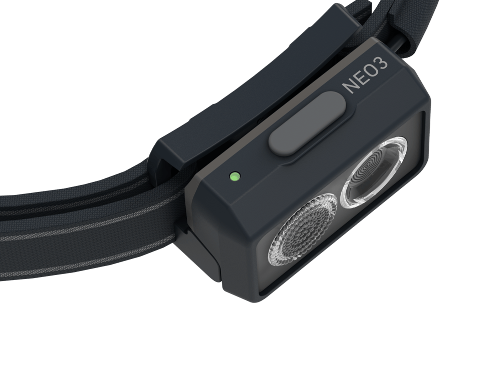 Led Lenser NEO3 Gray Kafa Feneri