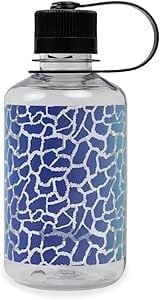 Nalgene 16oz NM Clear Rainbow Giraffe
