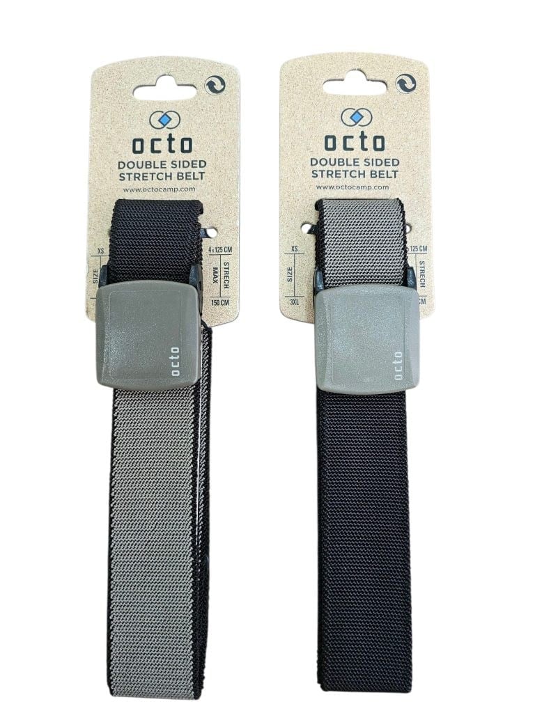 Octo Çift Taraflı ( Çift Renkli ) Streç Kemer