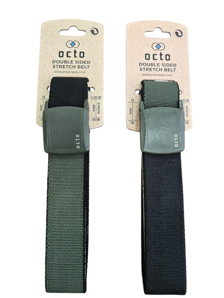 Octo Çift Taraflı ( Çift Renkli ) Streç Kemer