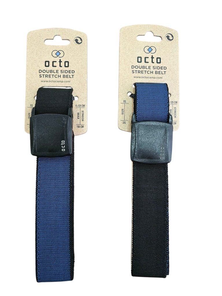 Octo Çift Taraflı ( Çift Renkli ) Streç Kemer