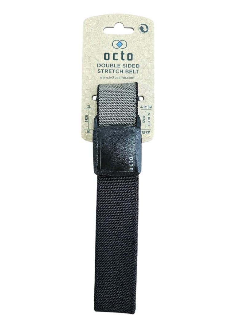 Octo Çift Taraflı ( Çift Renkli ) Streç Kemer
