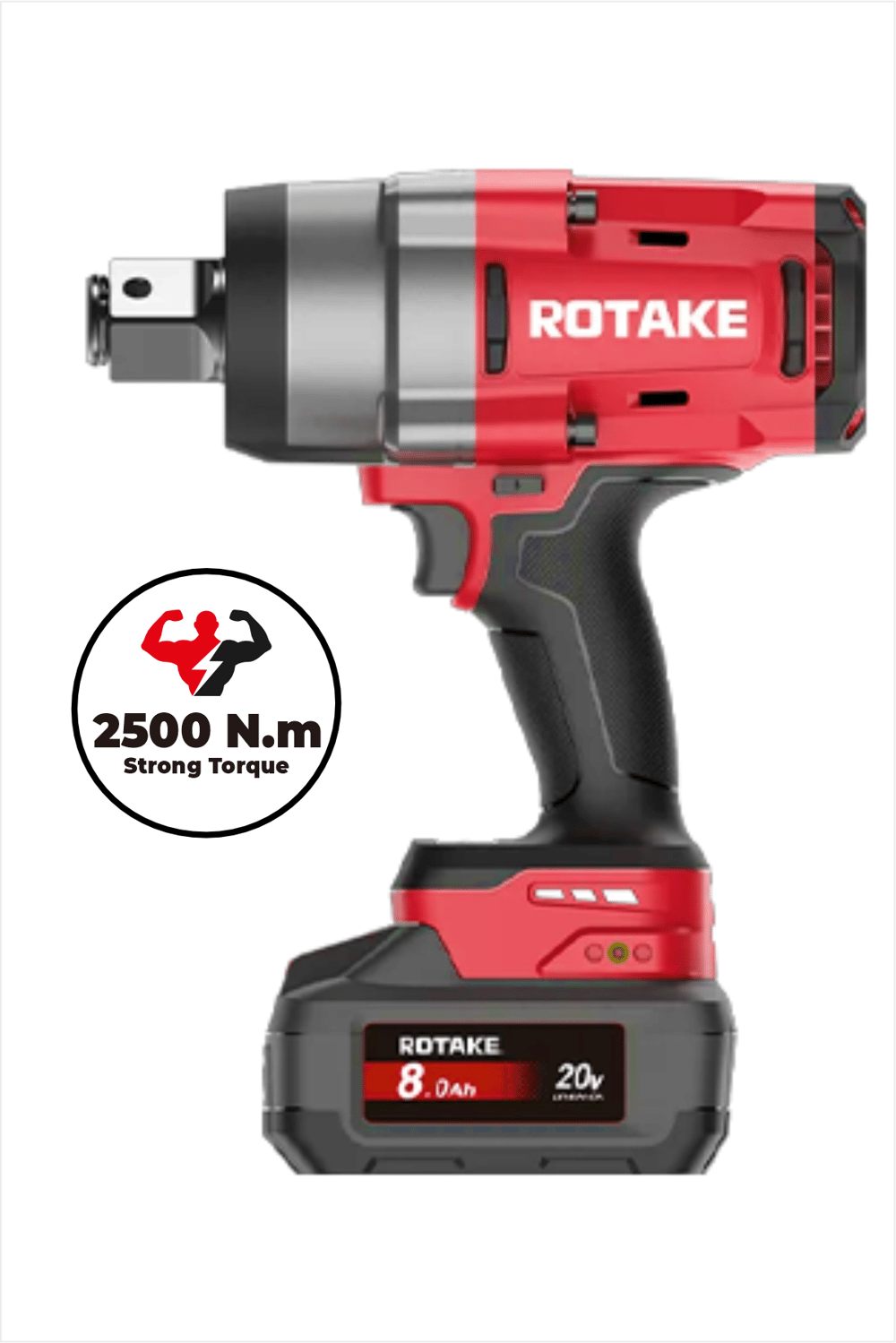 ROTAKE T6 1İNÇ YÜKSEK TORKLU DARBELİ SOMUN SIKMA