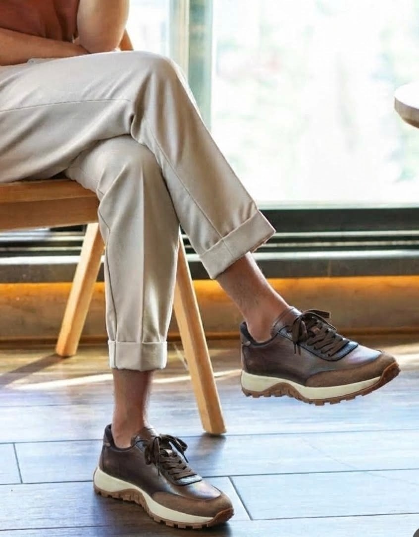 Terra Deri Konforlu Sneaker