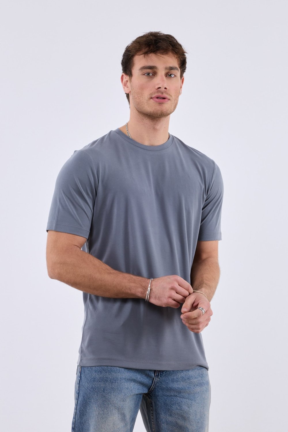 Essential Premium Modal Grey Tişört