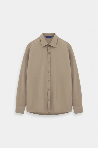 Modal Dokulu Overshirt Gömlek