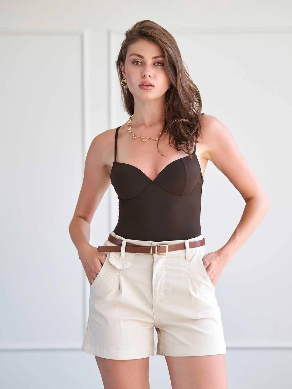Choc Square Balenli Askılı Body