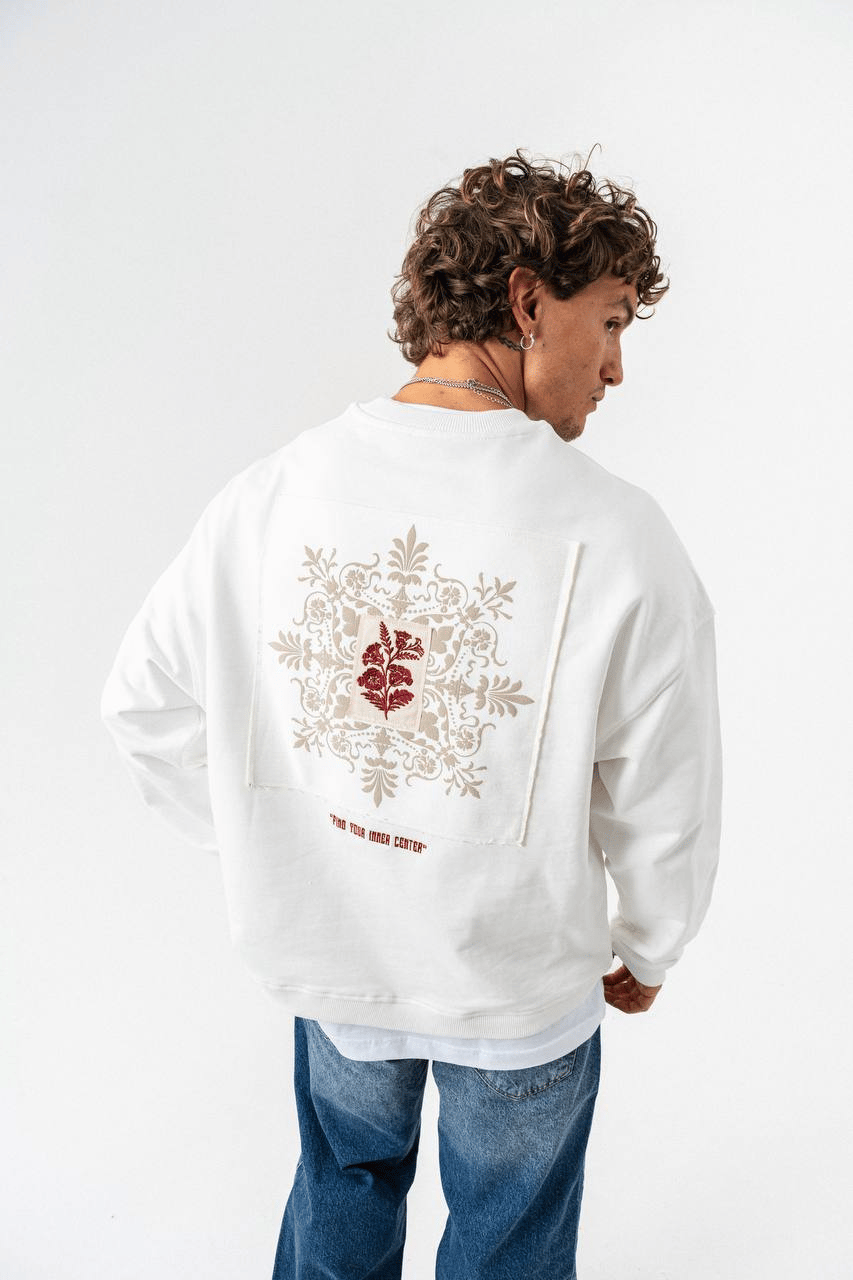 JACEYJACE 26K107 SIRTI PACH SWEATSHIRT