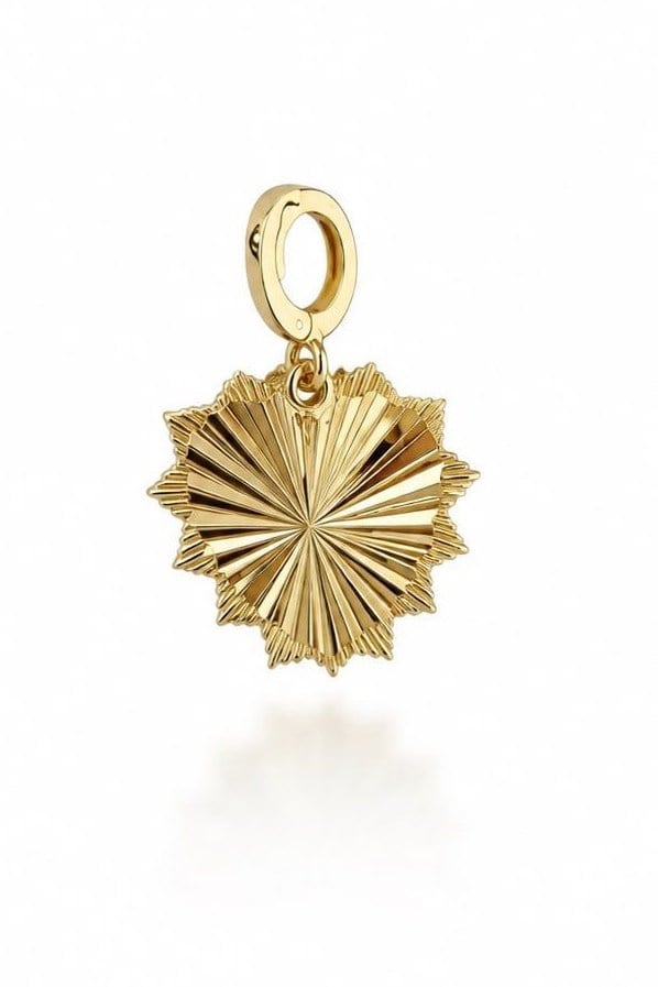 CHARMLARKalp Charm 14 Ayar Altin Kolye Ucu