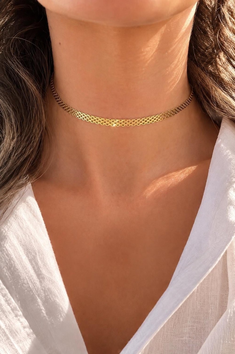 KOLYELER Safura Favo Choker (Kolye)
