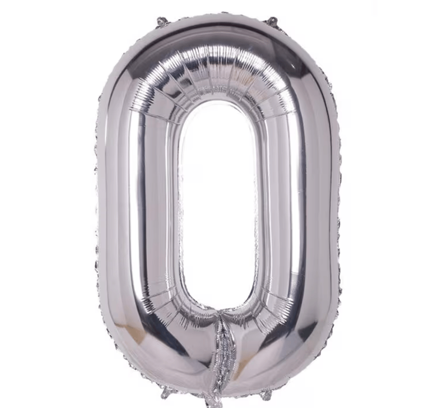 0 Rakam Folyo Balon