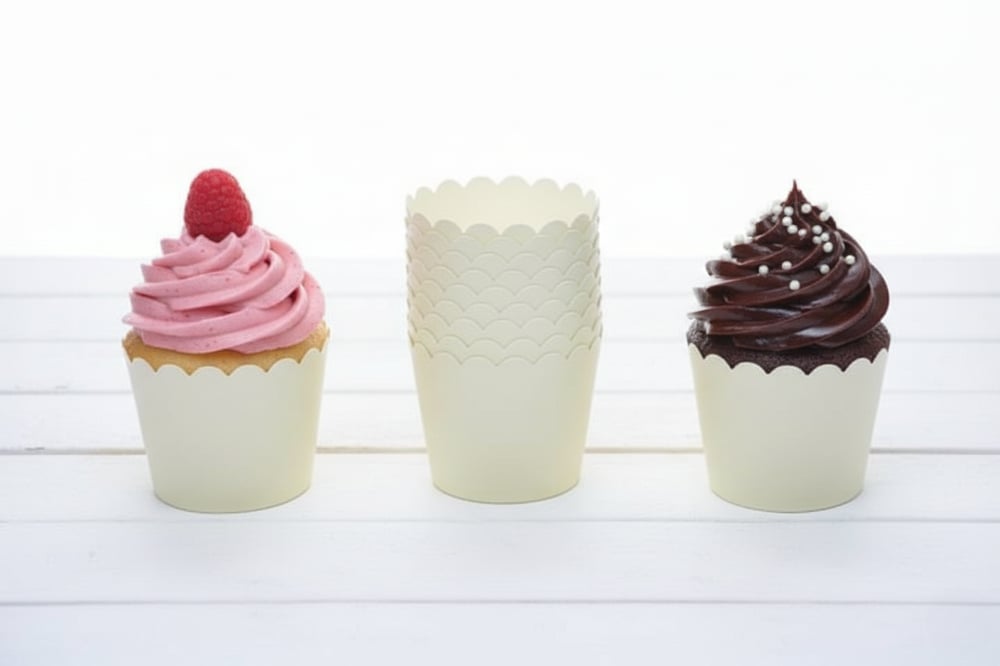 25'li Soft Mor Cupcake Kek Kalıbı