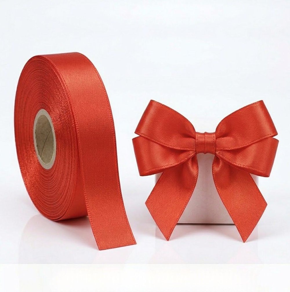3 cm Saten Kırmızı Kurdele
