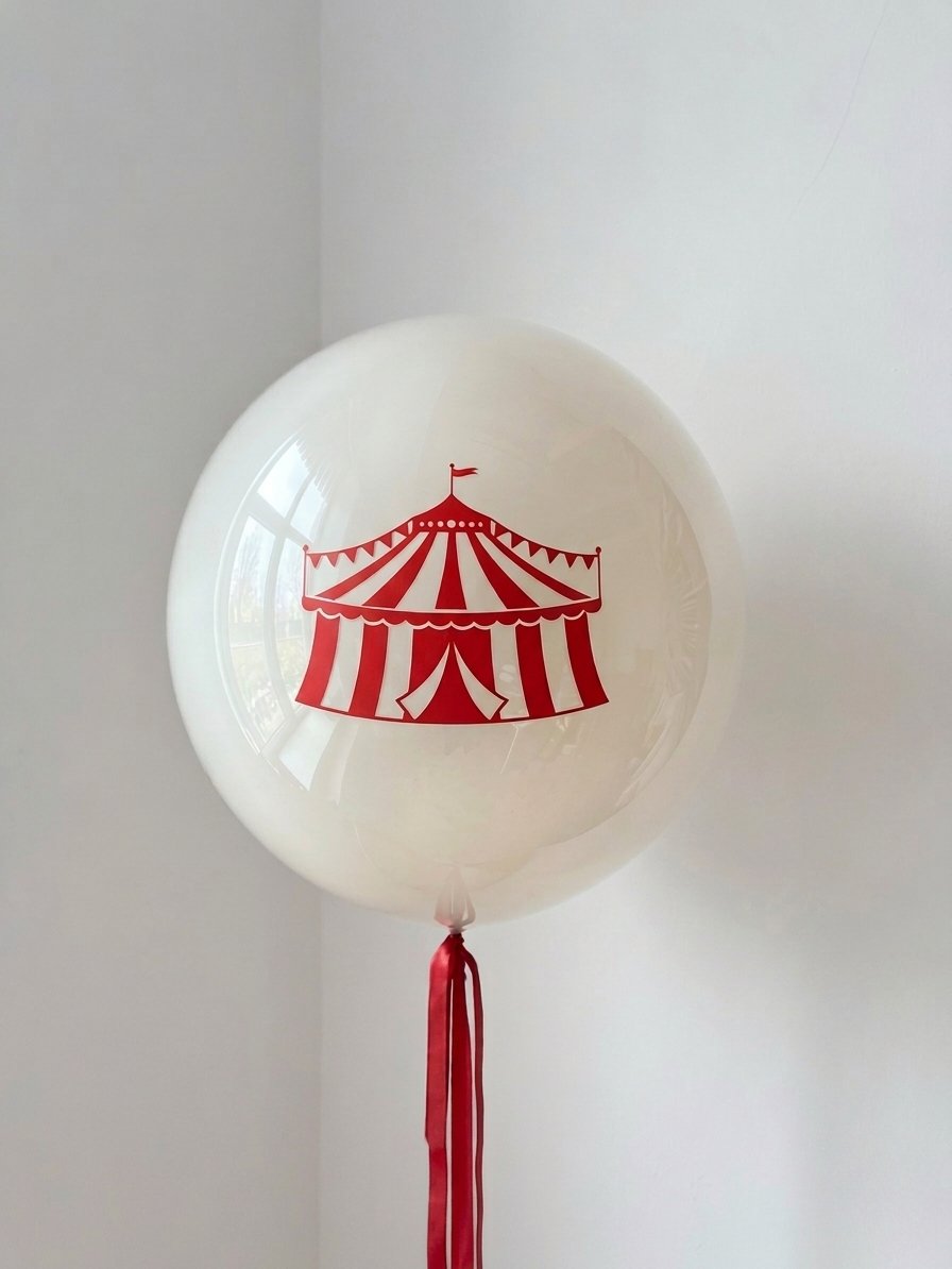 Balon Üzeri Sirk Çadırı Baskısı
