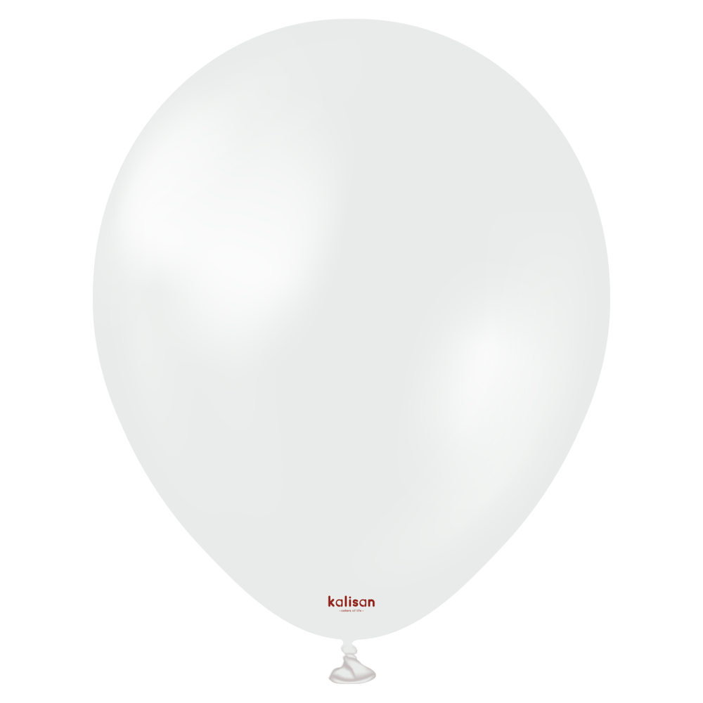 Beyaz Krom Balon (5 Adet)