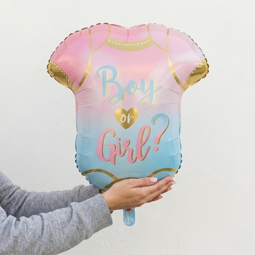 Boy Girl Elbise Folyo Balon