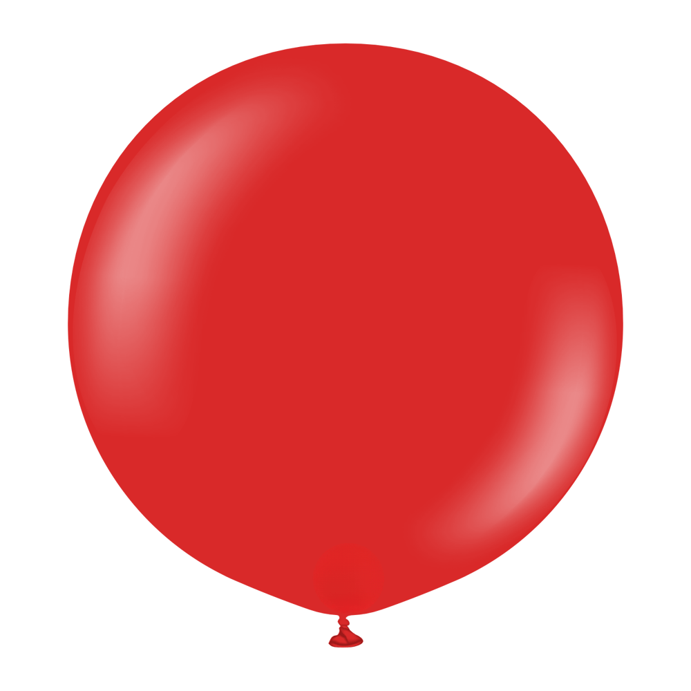 Büyük Pastel Kırmızı Balon