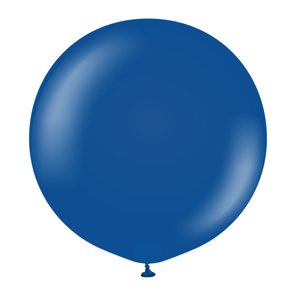 Büyük Pastel Lacivert Balon