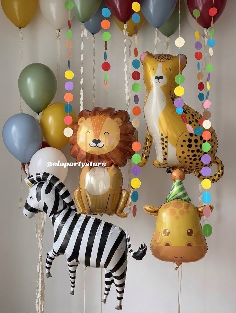 Colorful Friends Balon Konsept