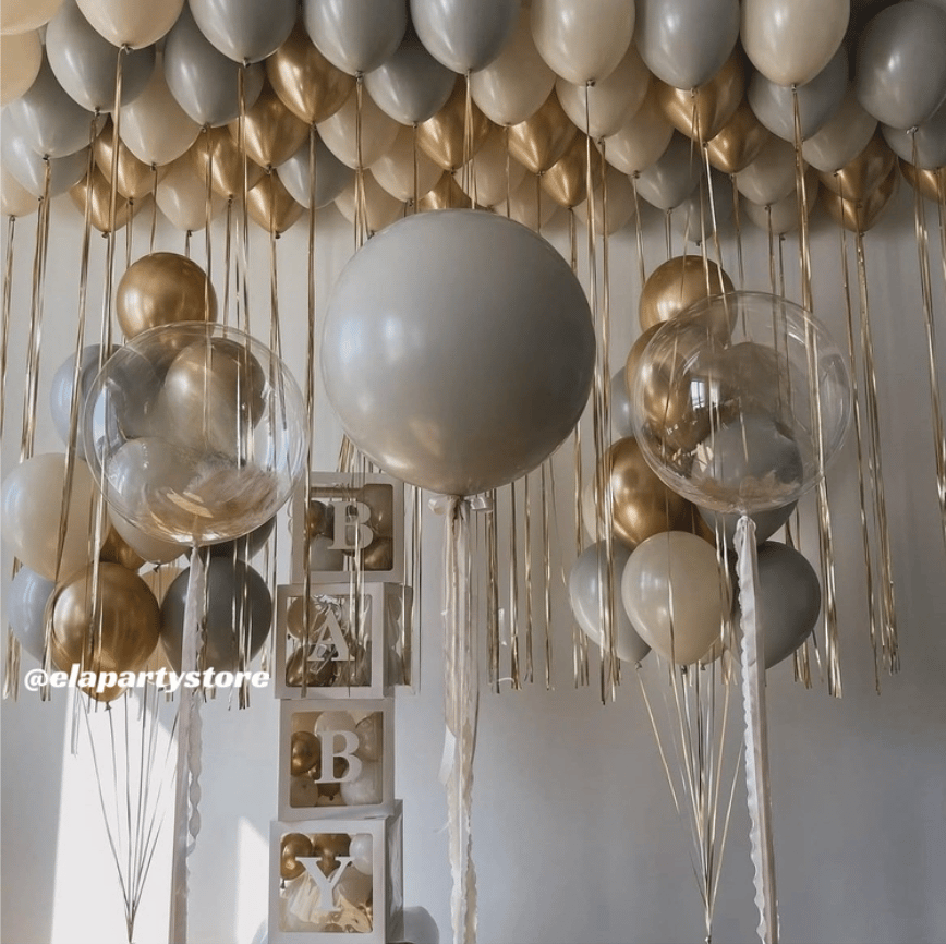 GOLD BABY BALON KONSEPT
