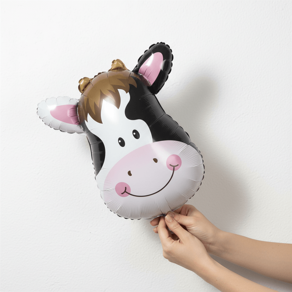 İnek Kafa Folyo Balon