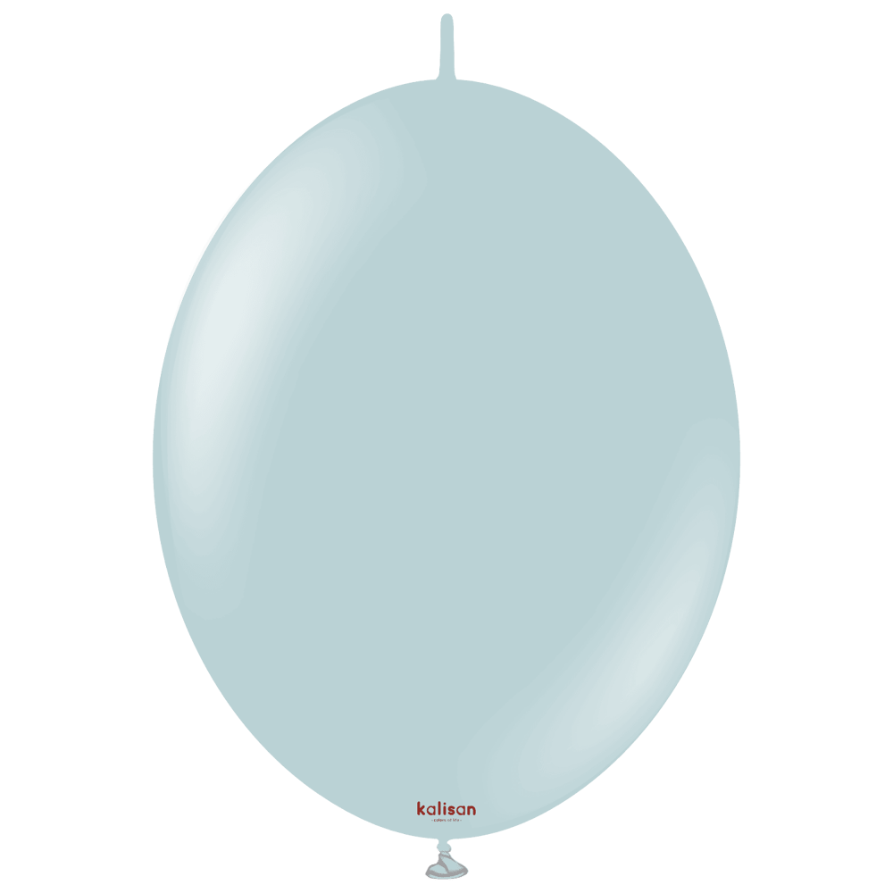 Kalisan Retro Fırtına Mavi K Link Balon (5 Adet)