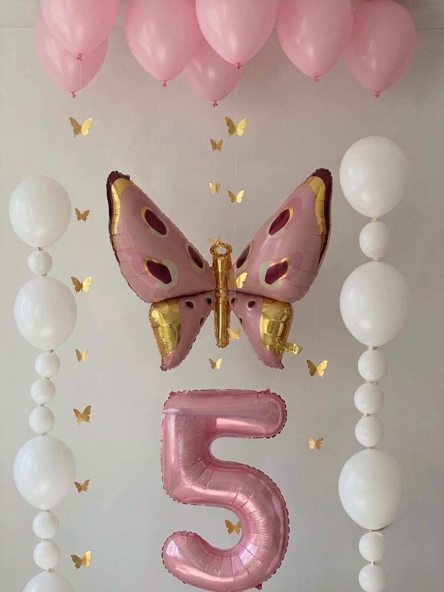 Kelebeğin Büyüsü Yaş Balon Konsept