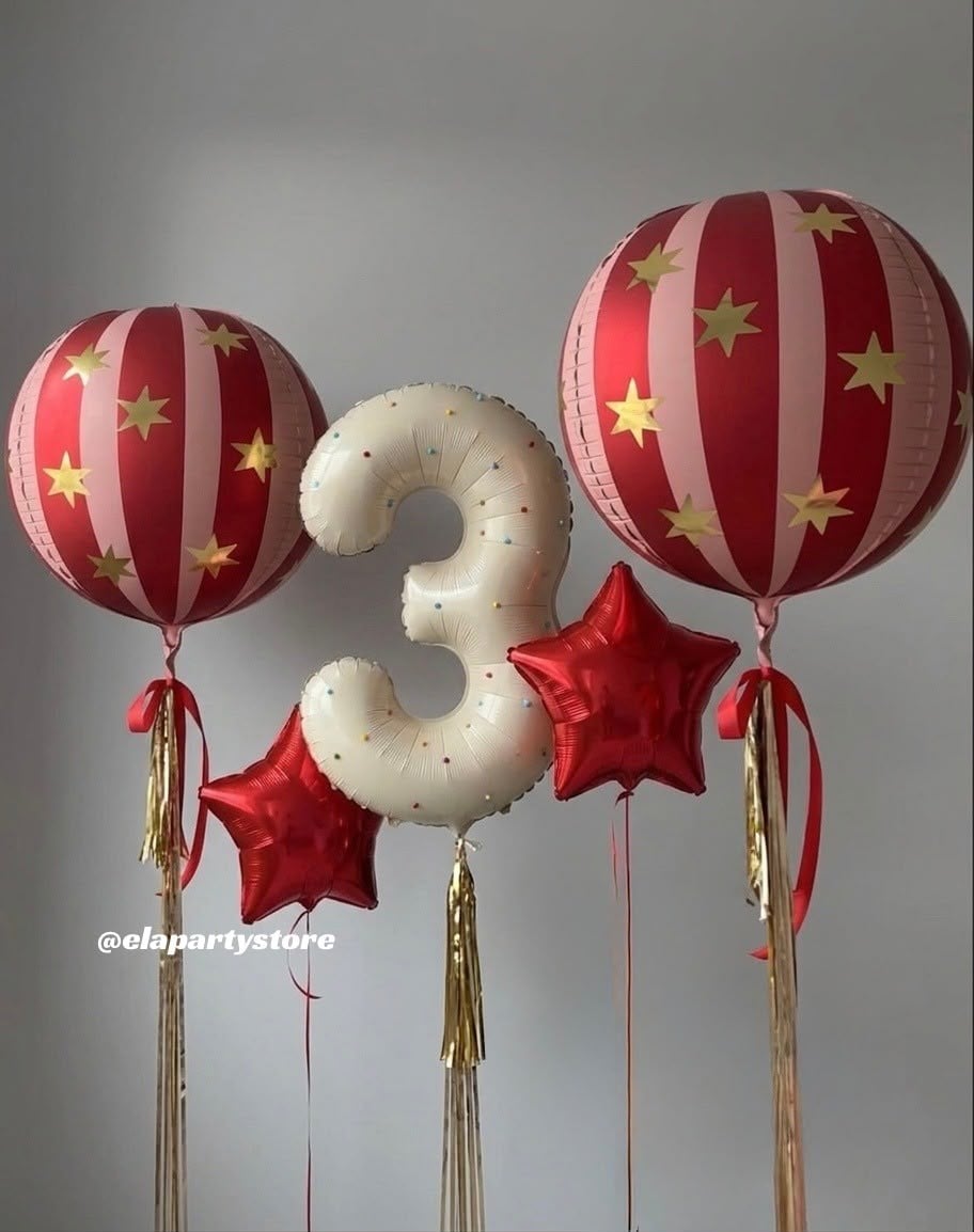 KIRMIZI PARTİ BALON KONSEPT