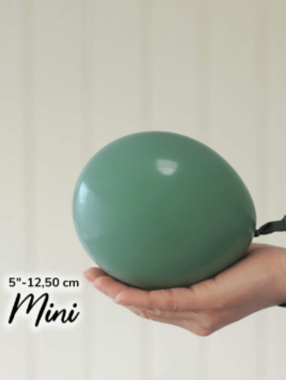 Küçük Retro Adaçayı Balon (10 Adet)