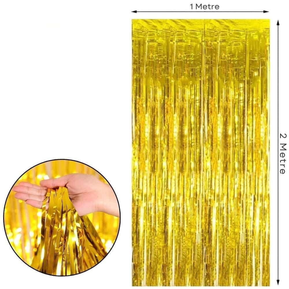 Metalize Gold Fon Perde