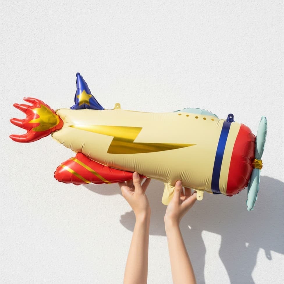 Model Uçak Folyo Balon