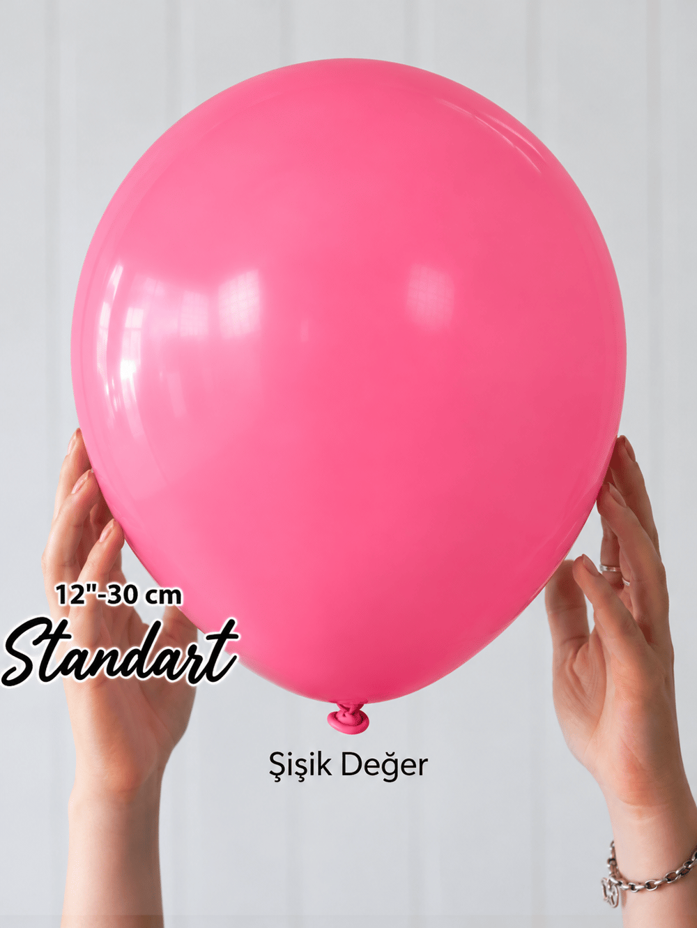 Pastel Kraliçe Pembe Balon (5 Adet)