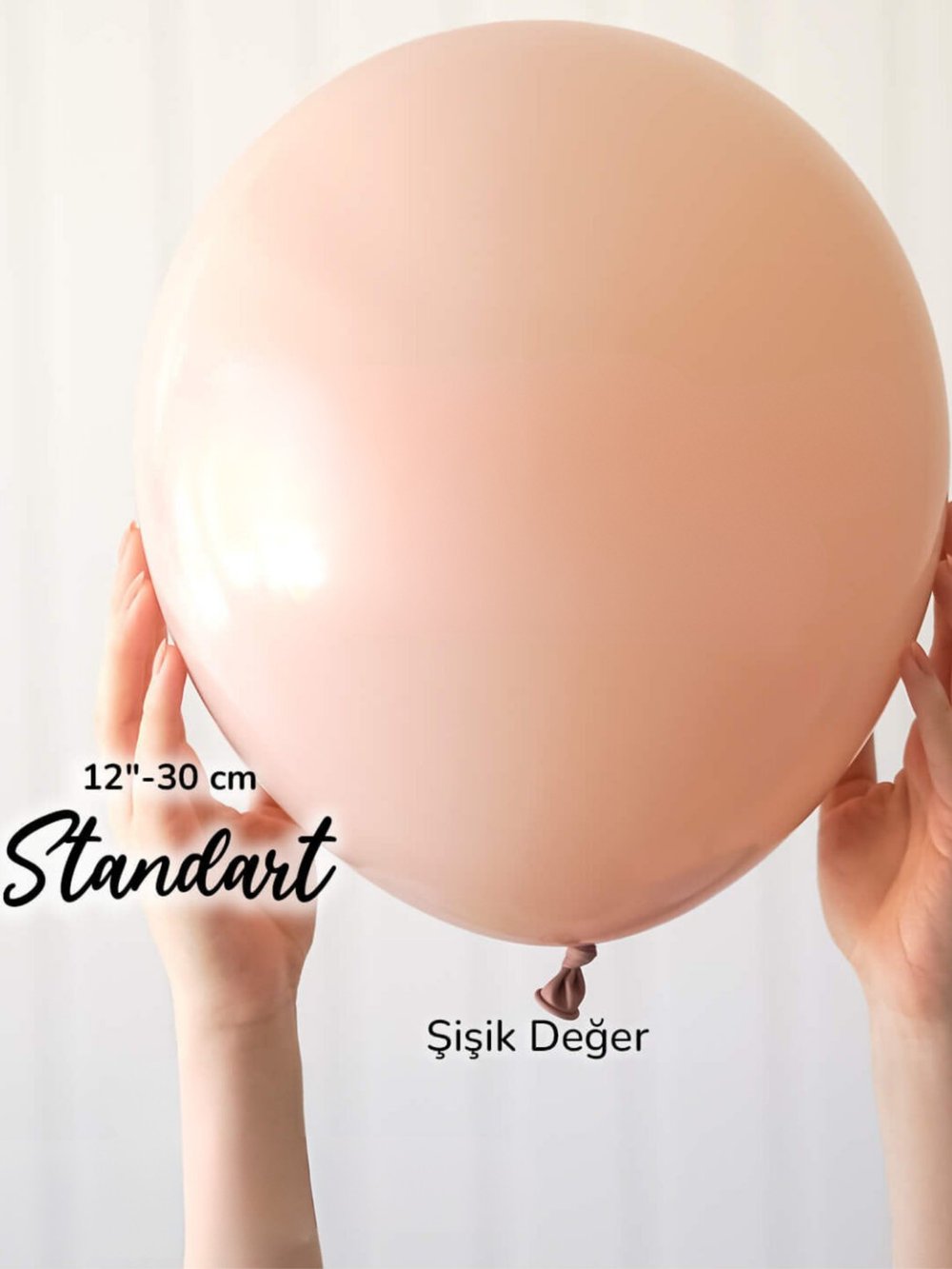 Pastel Pink Blush Balon (10 Adet)