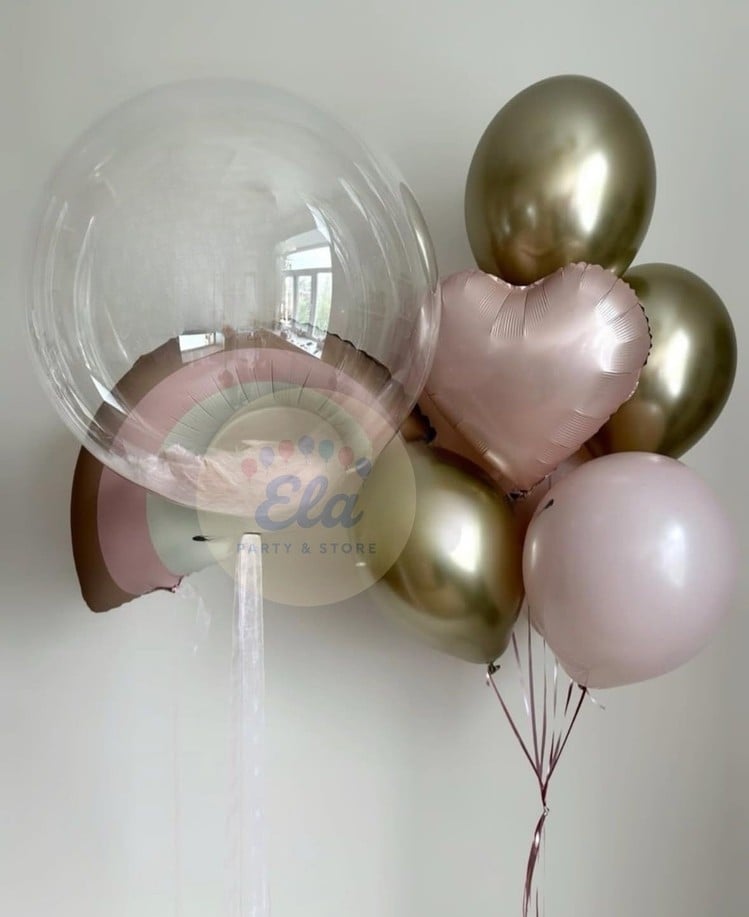 PEMBE GÖKKUŞAĞI FOLYO BALON KONSEPT