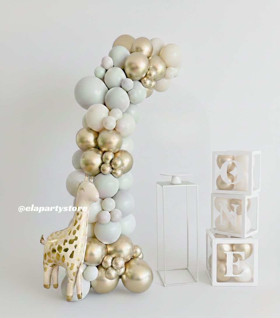 Pure Gold Balon Zincir Set Konsept