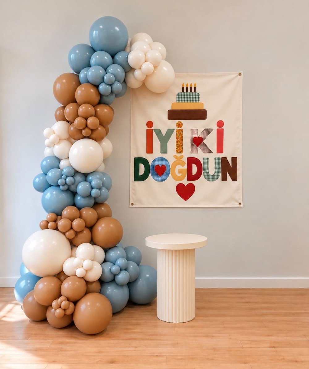 RETRO DREAM ZİNCİR BALON SET